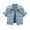 505_Sky Blue, variant on Jxximdong Jackets for Women, Short Sleeved Cardigan Thin Top Jeans Coat Summer Solid Casual Outside Denim Jacket, Women's Coats Blue