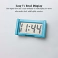 thumbnail image 2 of fastboy Electronic Led Clock With Large Screen Display And Loud Alarm. Digital Clock Kitchen Clock Time Blue, 2 of 6