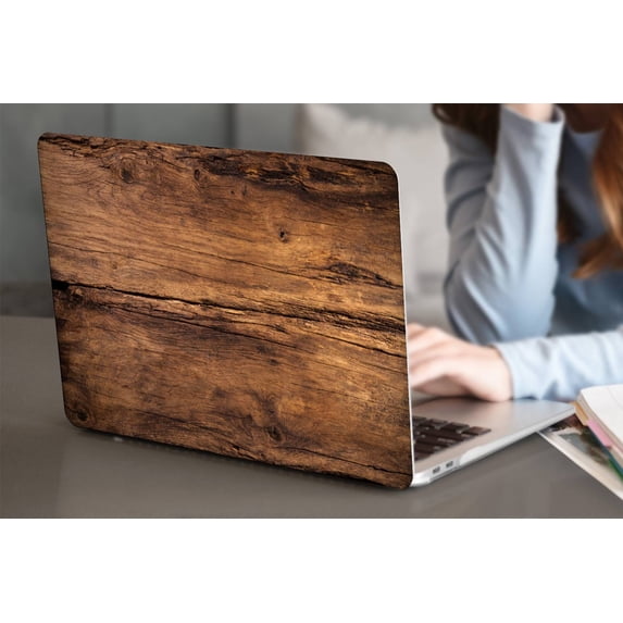 KSK KAISHEK Protective Case Hard Cover Only for MacBook Pro 16"( Touch ID, 2021 2022 2023) Model M2 A2780 A2485 M1, Type C Wood grain 96