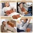 thumbnail image 2 of Dog Heating Pad for Period Cramps Menstrual Pain Relief, Portable Electric Heat Pads USB Powered, Cute Golden Retriever Plush Stuffed Gift, Funny Gifts for Women Teen Girls Christmas Birthday Easter, 2 of 7