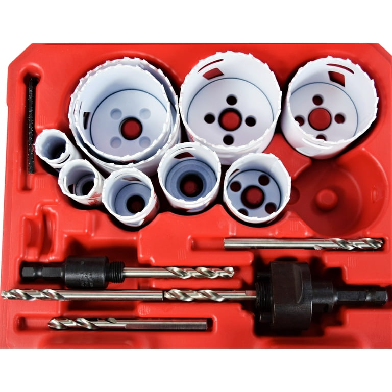 Milwaukee Hole Dozer Electricians Bi-Metal Hole Saw Set (19-Piece)  49-22-4105 - The Home Depot