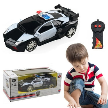 Adreap Kids IRace Remote Car Rechargeable Cop Car With Lights And Perfect For Boys And Girls Age 3 And Up Exciting RC Toy For Fun And Learning
