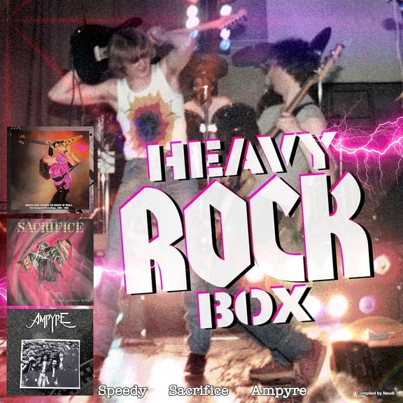 Various Artists Heavy Rock Box (Vinyl Record) 12" Album Box Set