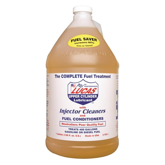 Lucas Oil Fuel Additive 10013 For Diesel Or Gas; Single; 1 Gallon Jug; Treats Up To 400 Gallons Of Gasoline/Fuel