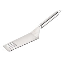 NIAIZEK Pizza Oven Spatula Metal Baking Tool Silver 2Pcs 10.9*2In Stainless Steel