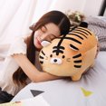 thumbnail image 2 of Almohada de tigre de peluche de 13,7 pulgadas, almohada suave y cómoda para dormir de muñeco de tigre para niños y amigos, 2 of 5