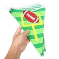 thumbnail image 6 of WHAMVOX 4 Sets Football Banner Football Party Banner Football Birthday Party Decorations Sports Football Theme Baby Shower Birthday Party Favors Home Decor, 6 of 7