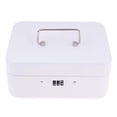 thumbnail image 2 of MERIGLARE Password Locking Piggy Bank Money Bills Storage Case Box White, 2 of 9