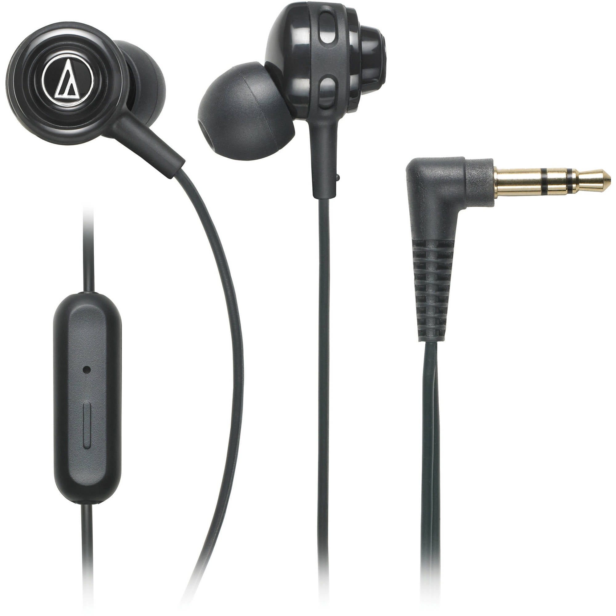 AudioTechnica SonicSport InEar Headphones with InLine Mic and