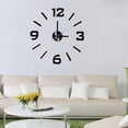 thumbnail image 2 of Modern Home Self Adhesive DIY 3D Wall Clock - Executive, 2 of 2