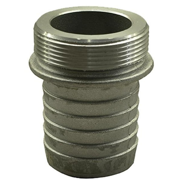 43075500 2 in. Short Shank Male Aluminum Pin Lug Coupling