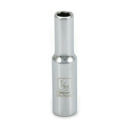 

Apex Tool Group 518446 Master Mechanic 1/4 Inch Drive 7/32 Inch Deep Socket