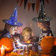 thumbnail image 4 of Floleo Witch Hat Halloween Costume Accessory Pointed Hat for Kids Adults, Magic Wizard Hat for Cosplay Party, Foldable Oxford Cloth Witch Hat for Trick-or-Treat, 4 of 5