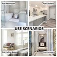 thumbnail image 3 of Non-Slip Bath Mat 40X60cm, Absorbent Diatomite Bathroom Mat, Quick Drying Shower Mat, Shower Exit Mat, Kitchen Non-Slip Mat, Fuji Gray, 3 of 3