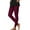 Wine, variant on Yoga Pants for Women Casual Elastic High Waist Tummy Control Athletic Workout Running Pants Stretch Tights Skinny Leggings Wine S