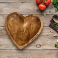 thumbnail image 4 of Mother'S Day Heart Shaped Tray Love Heart Wooden Charcuterie Board Wood Serving Platters Prayer Bowl for Dinner Dessert Candy Bread Display Holidays Party Decoration, 4 of 6