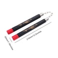 thumbnail image 2 of Nunchucks de agarre de espuma con cadena, palos de entrenamiento de espuma antideslizantes para artes marciales, 2 of 8