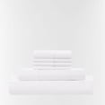 thumbnail image 3 of 5th Avenue Lux 1200TC CVC Cooling 6 Piece Queen Sheet Set, White, Solid Color Themed, Oeko-TEX Certified Confidence, 3 of 6