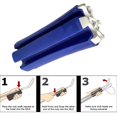 thumbnail image 2 of Hongchun Support de Rangement pour Clubs de Golf, Support de Rangement pour Queues, Support de Golf, Support Fixe, Peut Contenir Gris Bleu + Bleu Blanc + Noir orange total 3 Pcs, 2 of 5
