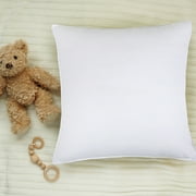 Superior Solid Microfiber Medium Density Pillow, Set of 4, Euro-26