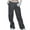 Dark Gray, variant on YYDGH Cargo Pants for Women Parachute Pants Y2K Baggy Casual High Waist Wide Leg Track Pants Streetwear Khaki Khaki