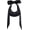 Black, variant on Dolls Kill Lady Royal Shoulder Bag by Sugar Thrillz – Satin Purse with Rhinestone Ribbon Handle & Heart Accent, One Size