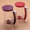 thumbnail image 3 of Batter Dispenser Pancake Cupcake Batter Separator with Measuring Label and Squeeze Handle Bracket Cookie Cake Waffles Cream Speratator Measuring Baking Tools, 3 of 5