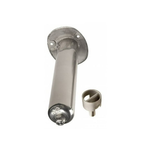 C.E. Smith Fishing Rod Holder 53681SA Use To Hold Fishing Rod; Swivel Rod Type; Flush Mount; Cradle Type Hold; Polished; Stainless Steel; 10-1/2 Inch Length Tube; 1-7/8 Inch Inner Diameter