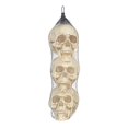 thumbnail image 1 of Calavera Pan Asian Creations para decoración de Halloween, 16 cm, paquete de 4, 1 of 3