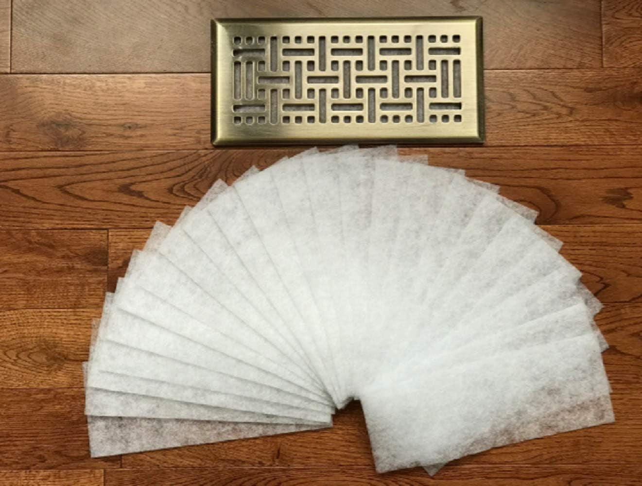 Dust Control Furnace AC Register Air Vent Filters 4" x 10", 24 Pack