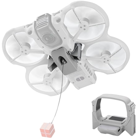 Airdrop System for DJI Avata 360 Accessories, Drone Release Device Payload Thrower Airdropper Wedding Fish Bait Rescue Delivery Device Transport Dropper Compatible with DJI Avata360 Fly More Combo