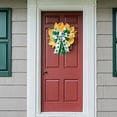 thumbnail image 4 of 2PCS St Patricks Day Bow for Wreath Decorations,18in Large White Green Glitter Shamrock Bowknot Irish Holiday Crafts Bows for Tree Topper Front Door Outdoor Outside, 4 of 7