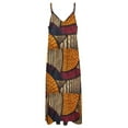 thumbnail image 5 of Robe Sans Manches Imprimé Cire Africaine Chaude et Chaude Robe de Soirée Ample Robe de Soirée Femme Élégante Luxe, 5 of 5
