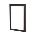 thumbnail image 1 of PB13624M-M1 Ghent 1 Door Enclosed Porcelain Magnetic Whiteboard with Bronze Frame Wall Mounted Markerboard, 3'H x 2'W, 1 of 1