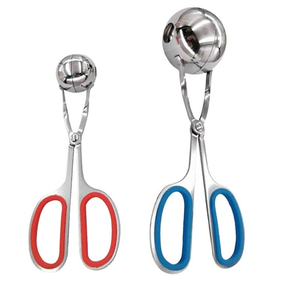 TAILTOSS Stainless Steel Kitchen Meatball Maker 2Pcs for Cooking Enthusiasts