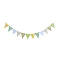 thumbnail image 1 of pitrice Cartoon colored flag triangle banner, 1 of 8