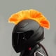 thumbnail image 4 of Casco Pelucas Carnaval Fiesta Motocicleta Postizo Postizo para Hombres Mujeres Bicicleta Naranja Zulema Peluca de pelo punk, 4 of 8