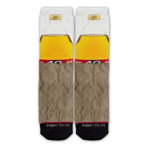 Function - 40 oz Paper Bag Beer Fashion Socks