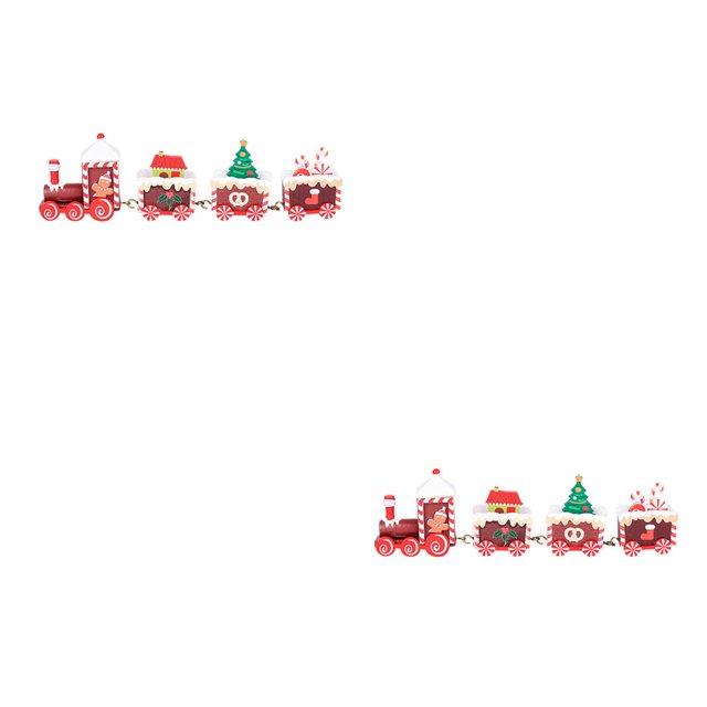 Advancent Tren de Navidad de Fiesta de Navidad Decoraciones de jardín de infantes para el hogar Regalos de Navidad Adorno de Navidad Año Nuevo Type2 NO2 Advancent CBP103368