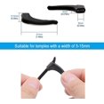 thumbnail image 5 of 12 pares de empuñaduras de cristal para las orejas y 2 pares de retenedores redondos para gafas, silicona suave antideslizante para gafas, gancho para la oreja, puntas de las patillas de cristal, 5 of 5