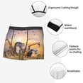 thumbnail image 6 of Fotbe Wildlife Protection Men’s Total Support Pouch Boxer Briefs, X-Temp Cooling, Moisture-Wicking Underwear, Regular, Long-leg and Trunk-X-Large, 6 of 9