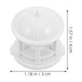 thumbnail image 2 of FONDOTIN 2Pcs White Plastic European Style Round Gazebo Model For Fairy Garden Micro Landscape Decor, 2 of 8