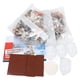 thumbnail image 2 of Juego de bloques de casa de Navidad para niños, 843 Uds., respetuoso con el medio ambiente, seguro, ABS, coordinación mano-ojo, Kit de construcción de casa de Navidad YUNYI BRAND Deportes, 2 of 8