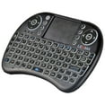 thumbnail image 1 of Lexma TK200 Wireless Backlit Ergonomic Mini Keyboard with Touchpad - English - Open Box, 1 of 2