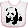 thumbnail image 3 of Inktastic Panda Bear Boys or Girls Baby Bib, 3 of 4