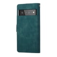 thumbnail image 3 of For Google Pixel 6 Pro Cover with Card Slot Shockproof Luxury Leather Flip Holder Stand Wallet Magnetic Flip Strap Case, 3 of 5