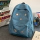 thumbnail image 4 of Mochila linda para mujer Correa ajustable Bolso de viaje al aire libre (azul), 4 of 6