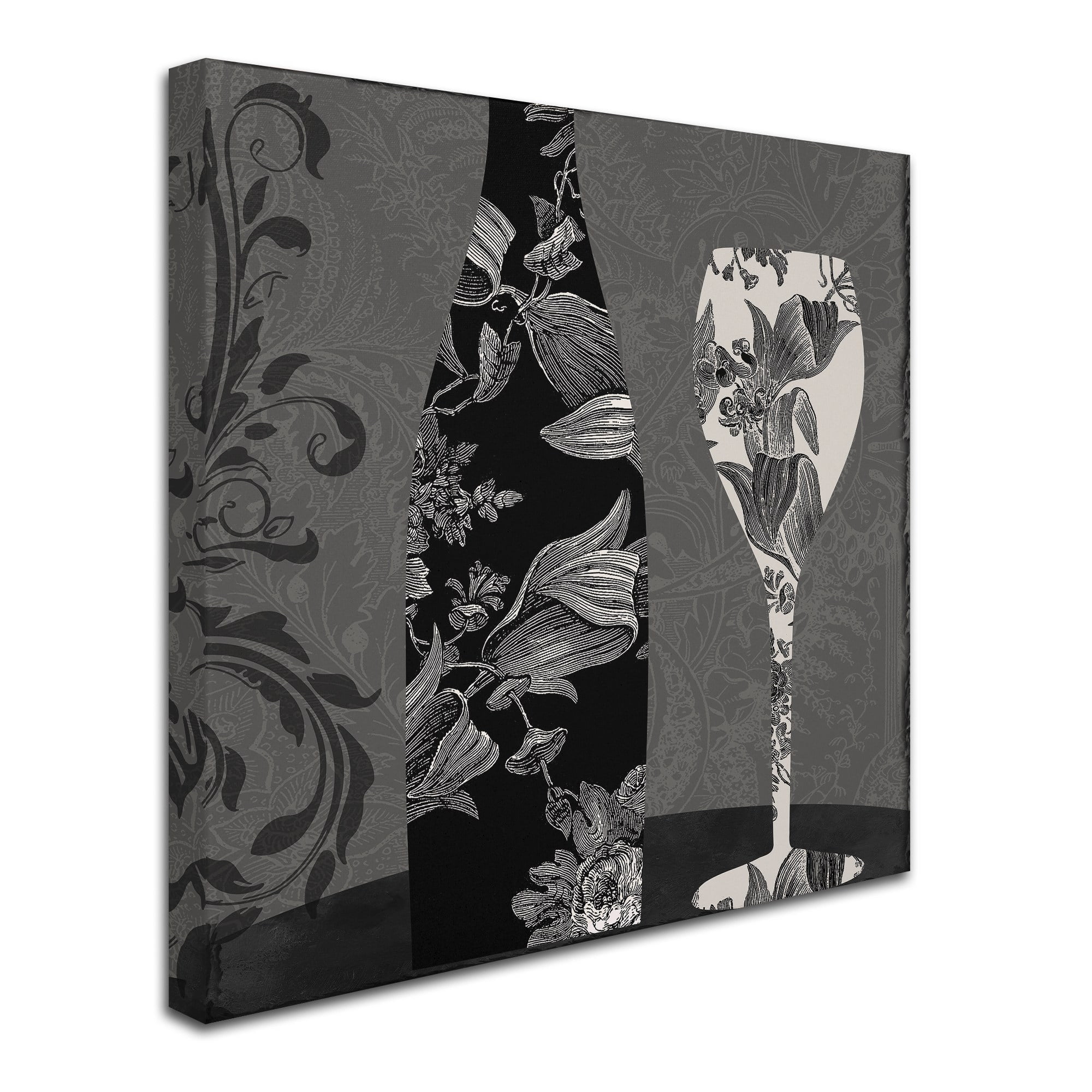 Trademark Fine Art "Vin Elegant II" Canvas Art by Color Bakery