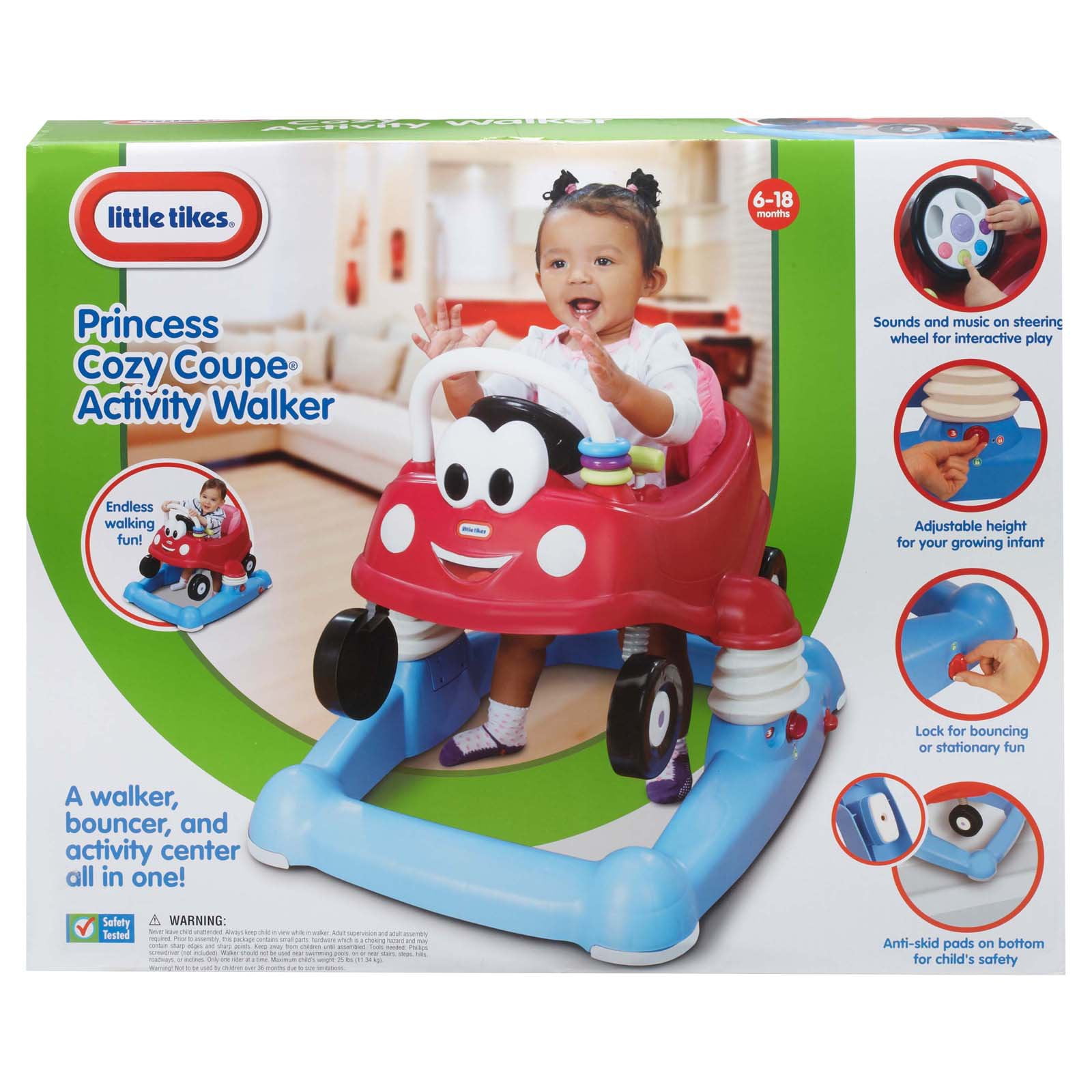 little tikes cozy coupe walker