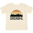 thumbnail image 3 of Inktastic Chicago Illinois Skyline Vintage Boys or Girls Baby T-Shirt, 3 of 5